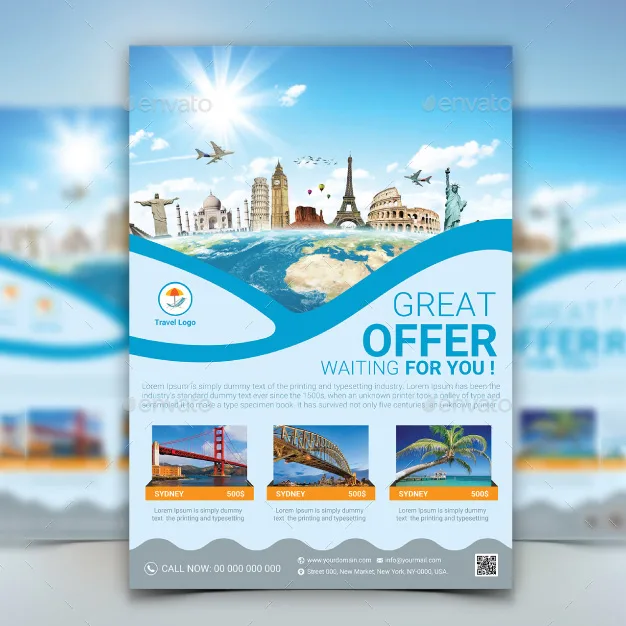 Travel Flyer Template